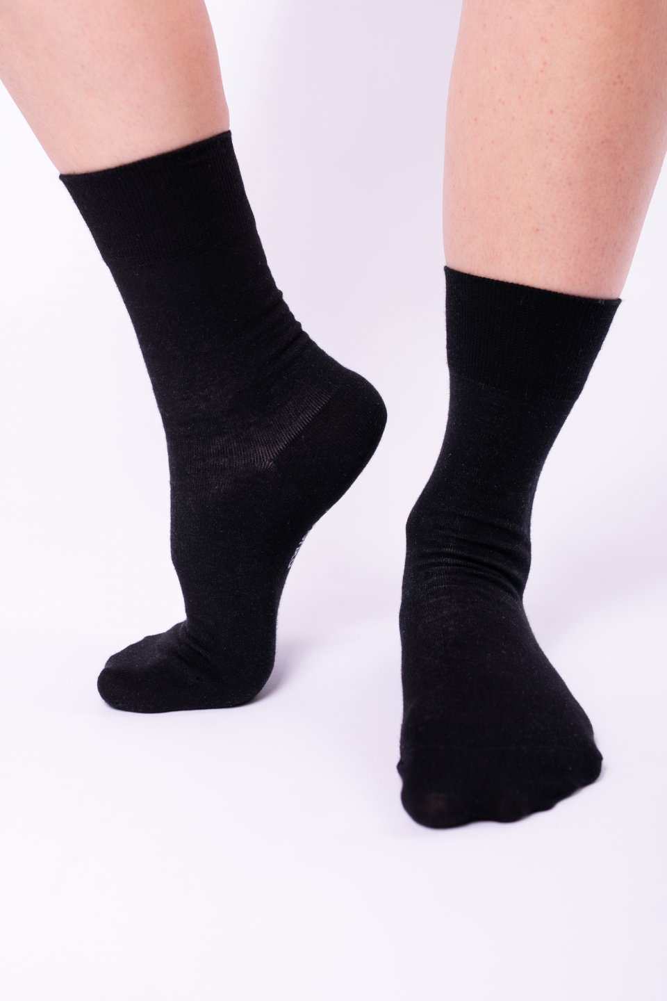 Barefoot Socks - Crew - Black
