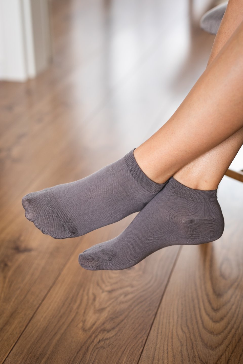 Barfuß-Socken - grau