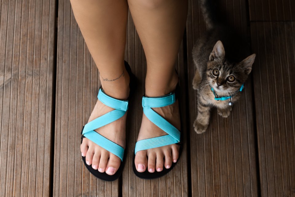 Barefoot sandále Be Lenka Flexi - Tyrkys