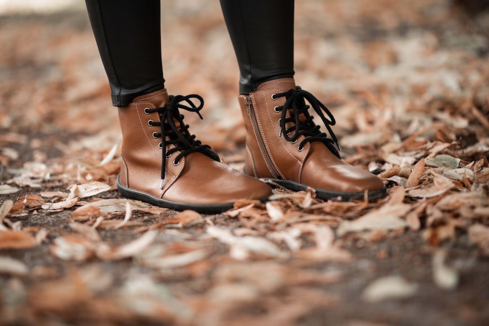 Barefoot shoes - Be Lenka Nord - Caramel