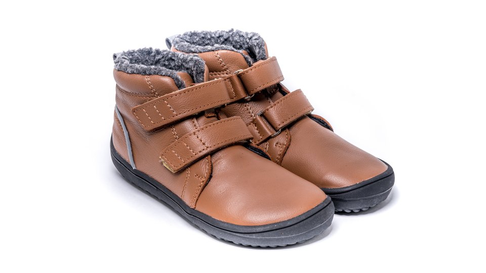 Be Lenka Kids Winter barefoot - Penguin - Chocolate