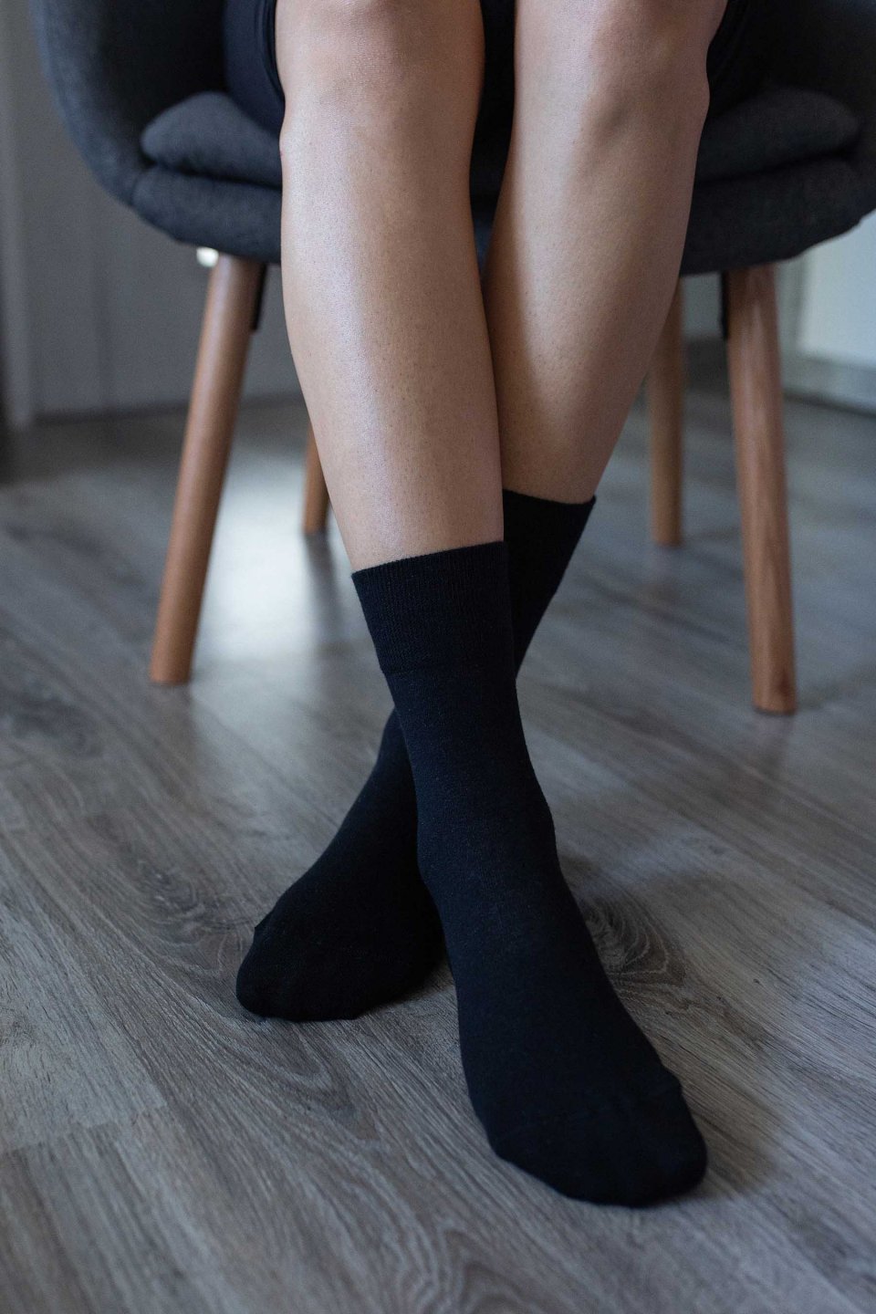 Barefoot ponožky - čierne