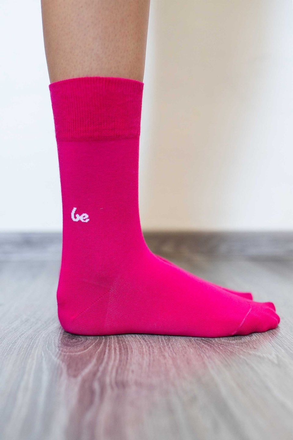 Barefoot Socks - Crew - Pink