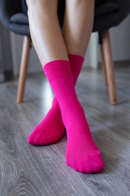 Barefoot Socks - Crew - Pink