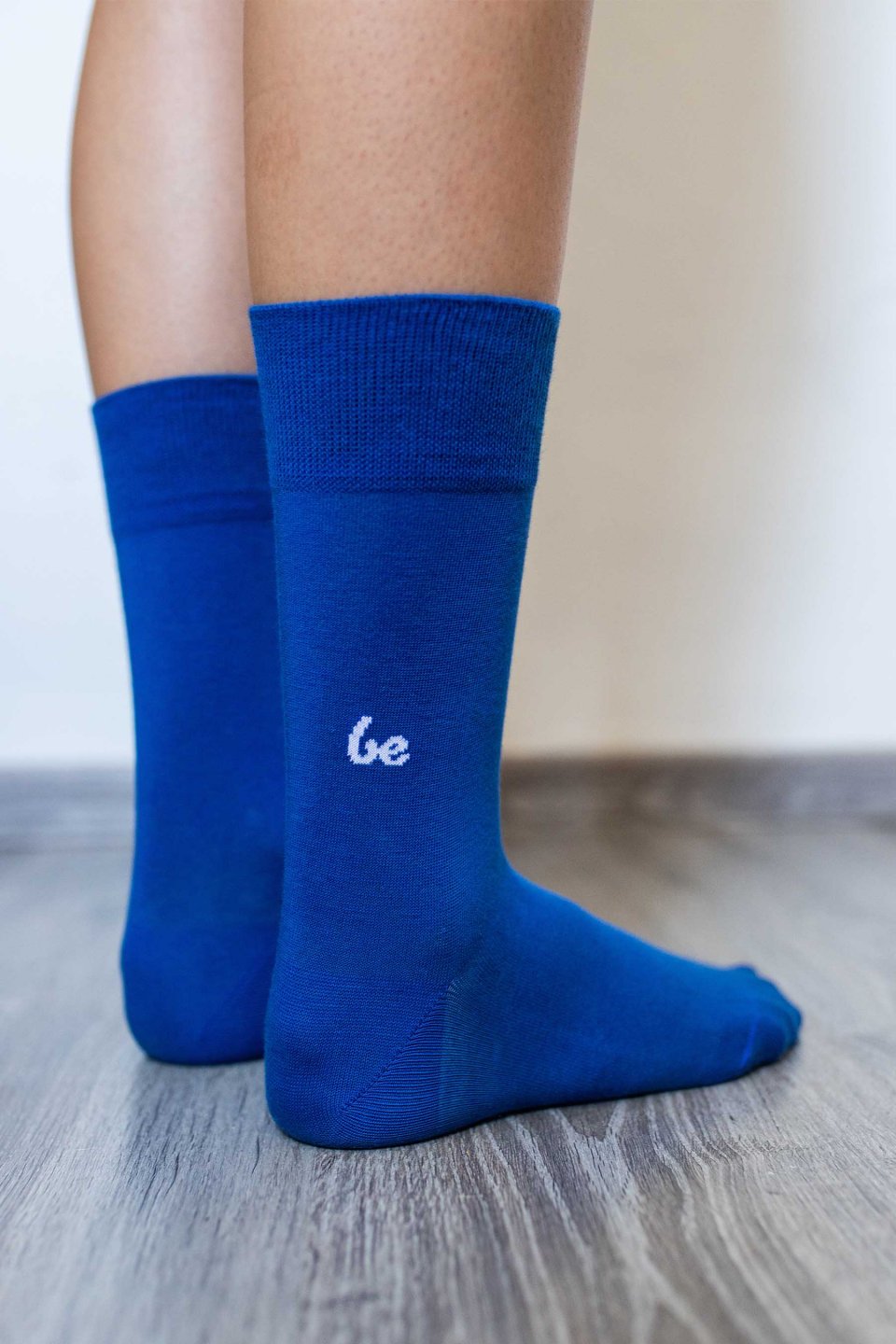 Barefoot Socks - Crew - Blue