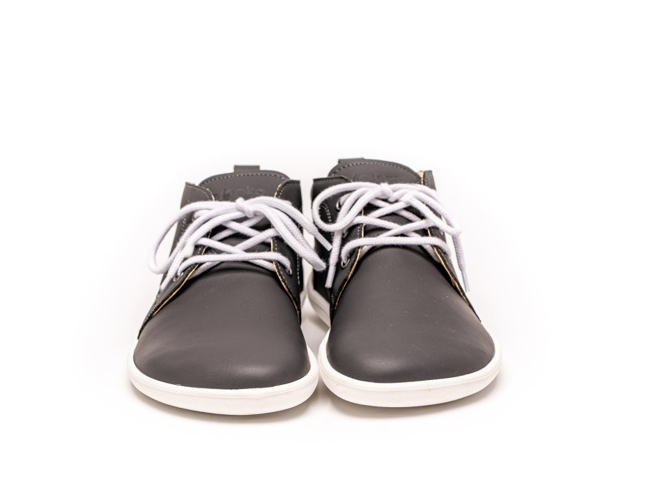 Całoroczne trampki barefoot - Icon - Dark Grey
