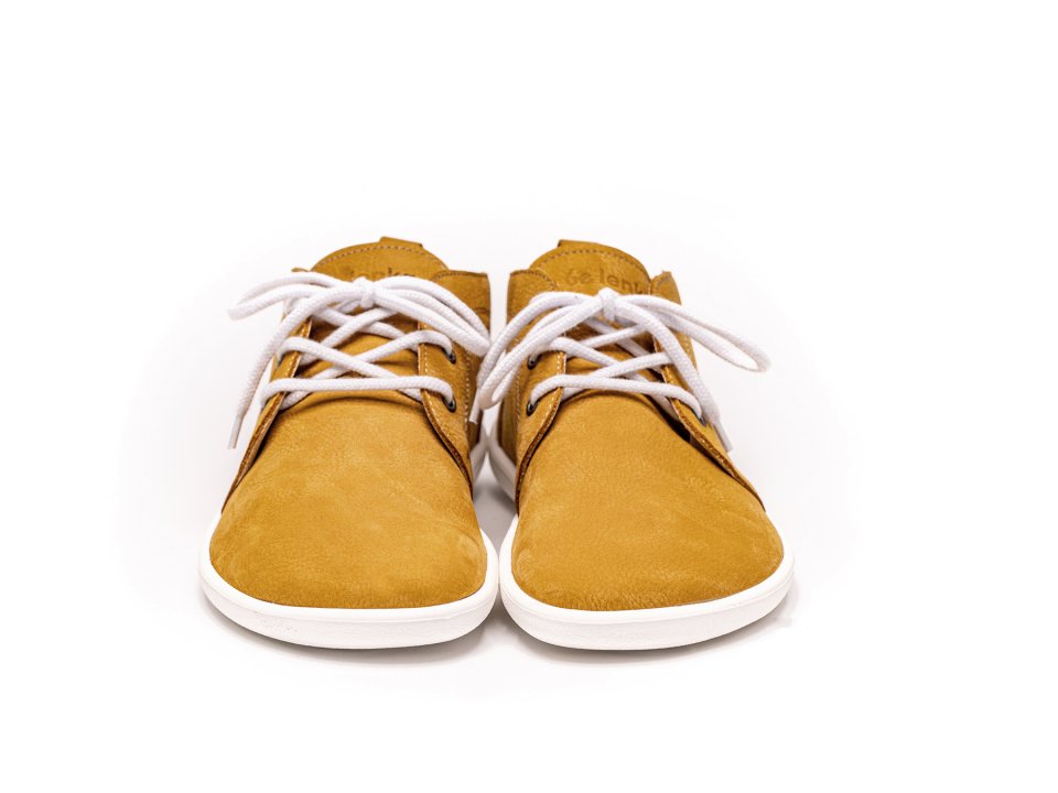 Barefoot boty Be Lenka Icon - Mustard & White
