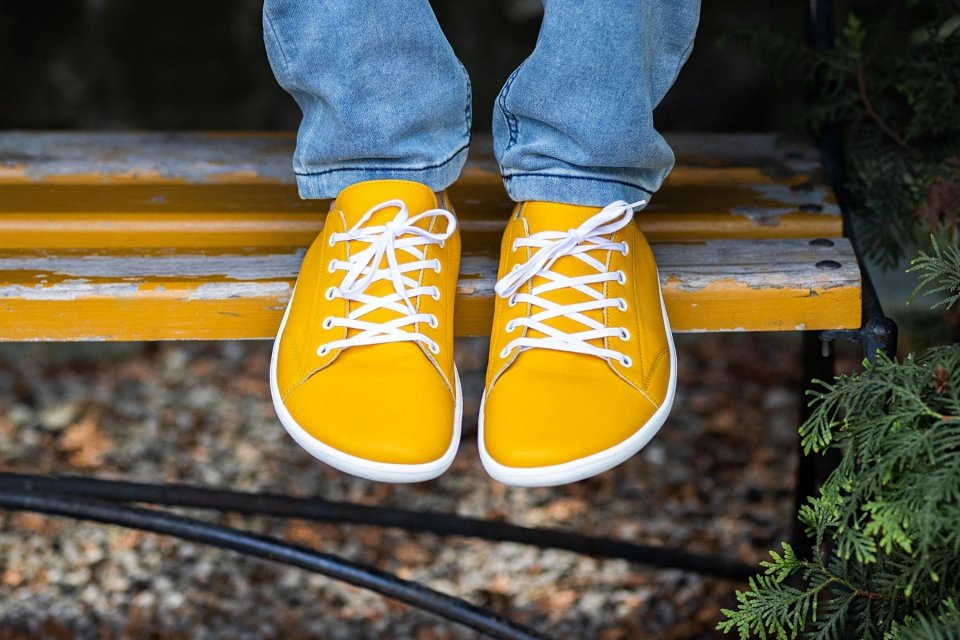 Barefoot zapatillas Be Lenka Prime - Mustard