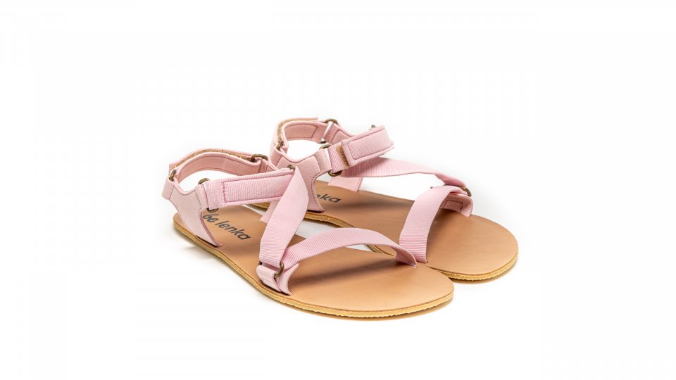 Barefoot sandály Be Lenka Flexi - Pink
