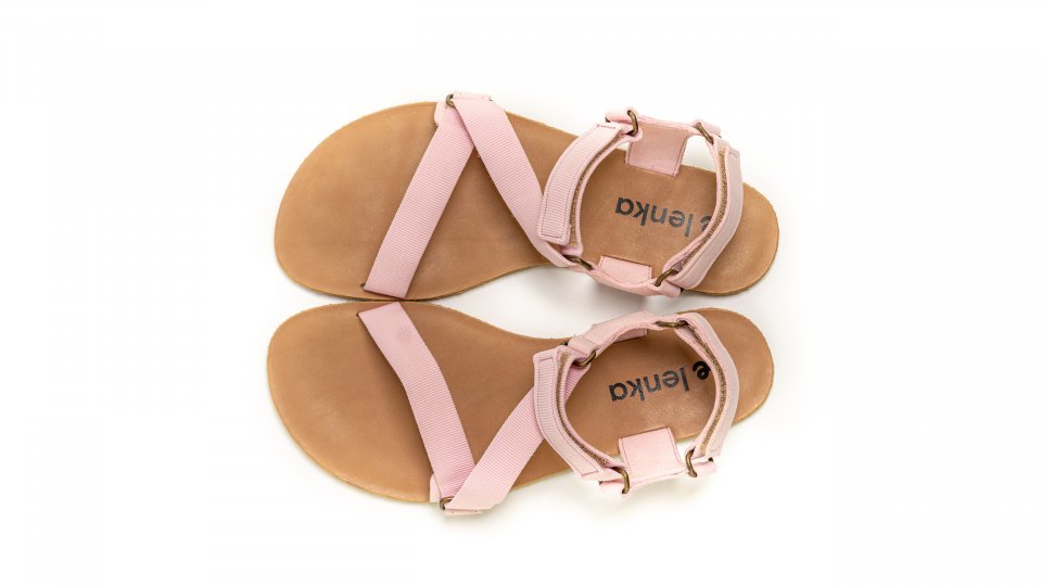Barefoot sandále Be Lenka Flexi - Pink