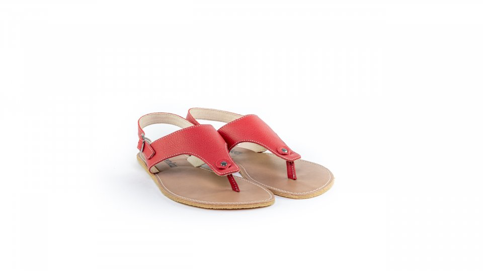 Barefoot Sandals - Be Lenka Promenade - Red