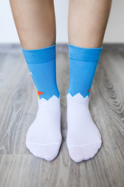 Barefoot ponožky - Kuřátko