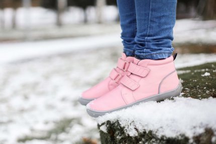 Dziecięce buty zimowe Be Lenka Kids - Penguin - Pink