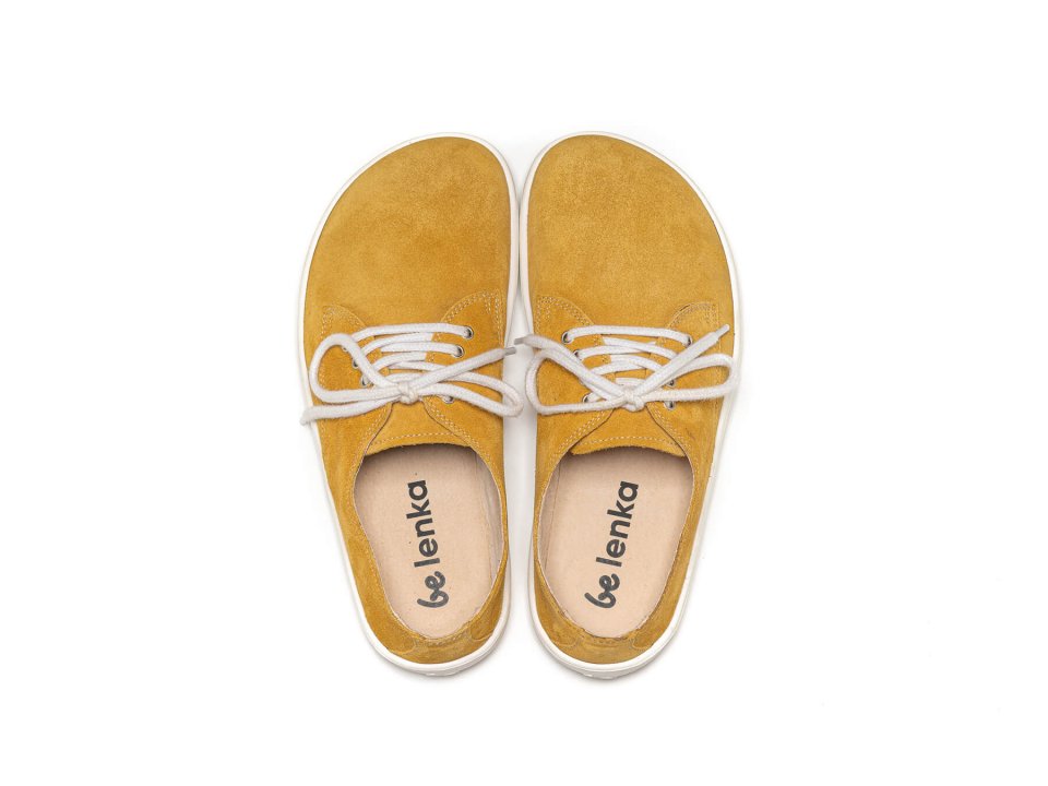 Barefoot Be Lenka City - Mustard & White