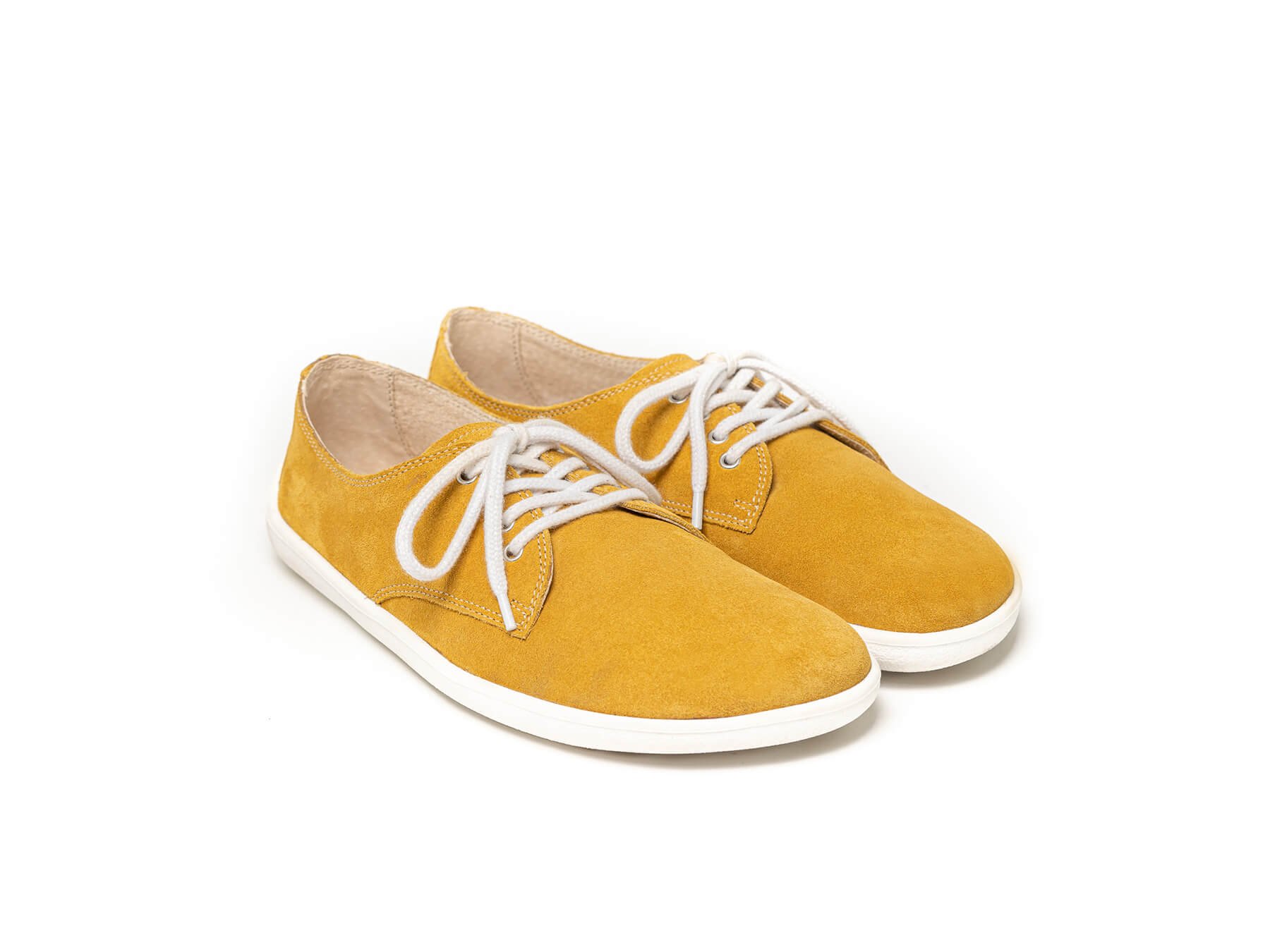Barefoot Shoes - Be Lenka City - Mustard & White | Be Lenka