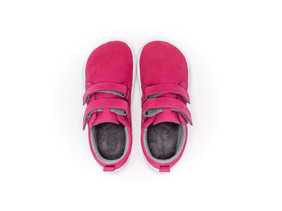 Dětské barefoot boty Be Lenka Jolly - Dark Pink