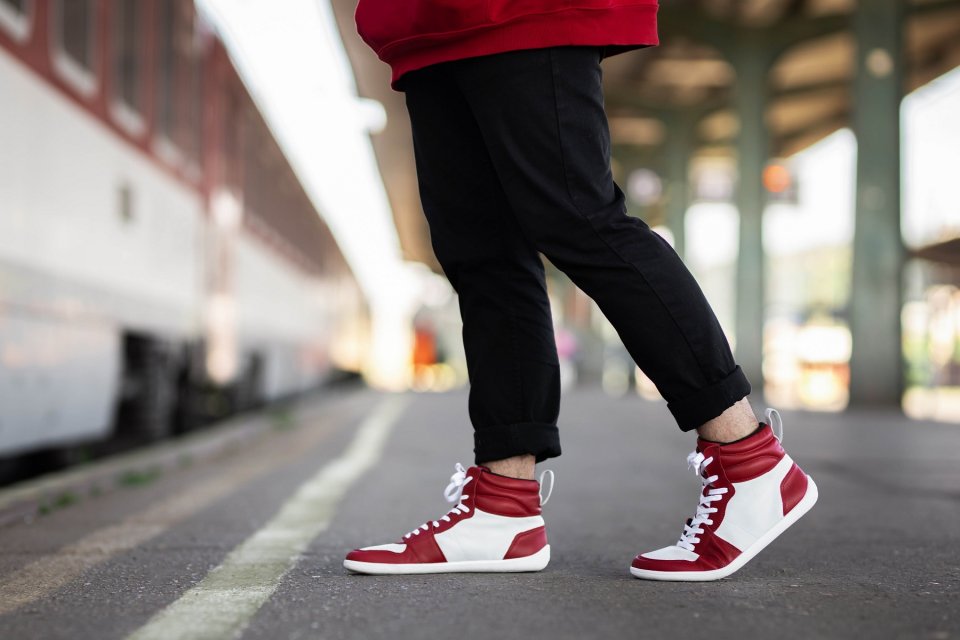 Barefoot Sneakers Be Lenka Stellar - Red