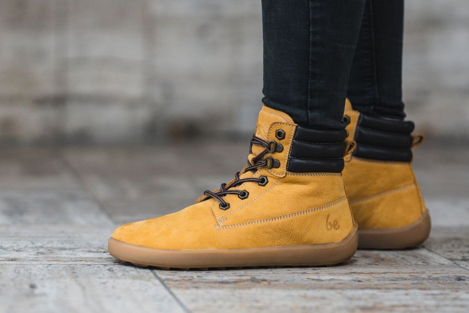 Barefoot Boots Be Lenka Nevada Neo - Mustard
