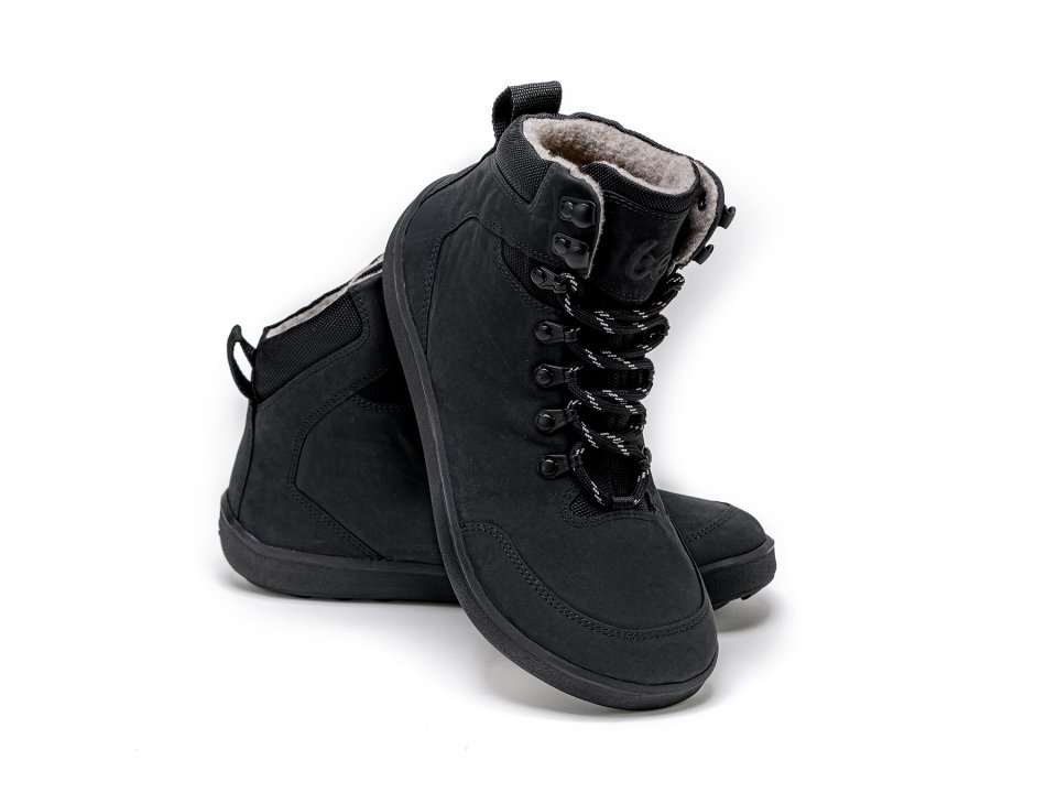 Winter Barefoot Boots Be Lenka Ranger - All Black