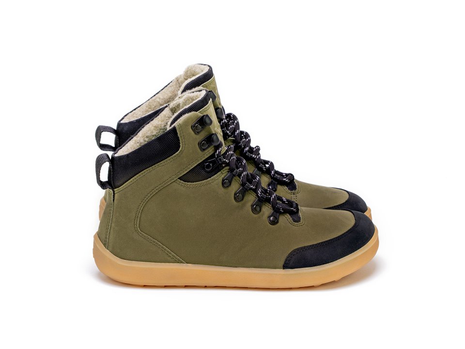 Barefoot chaussures d'hiver Be Lenka Ranger - Army Green