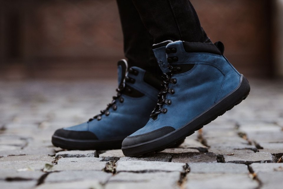 Barefoot chaussures d'hiver Be Lenka Ranger - Dark Blue