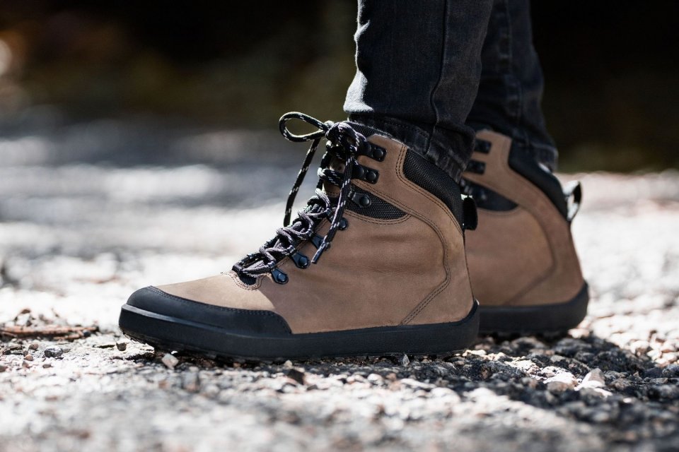 Zapatos de invierno barefoot Be Lenka Ranger - Dark Brown