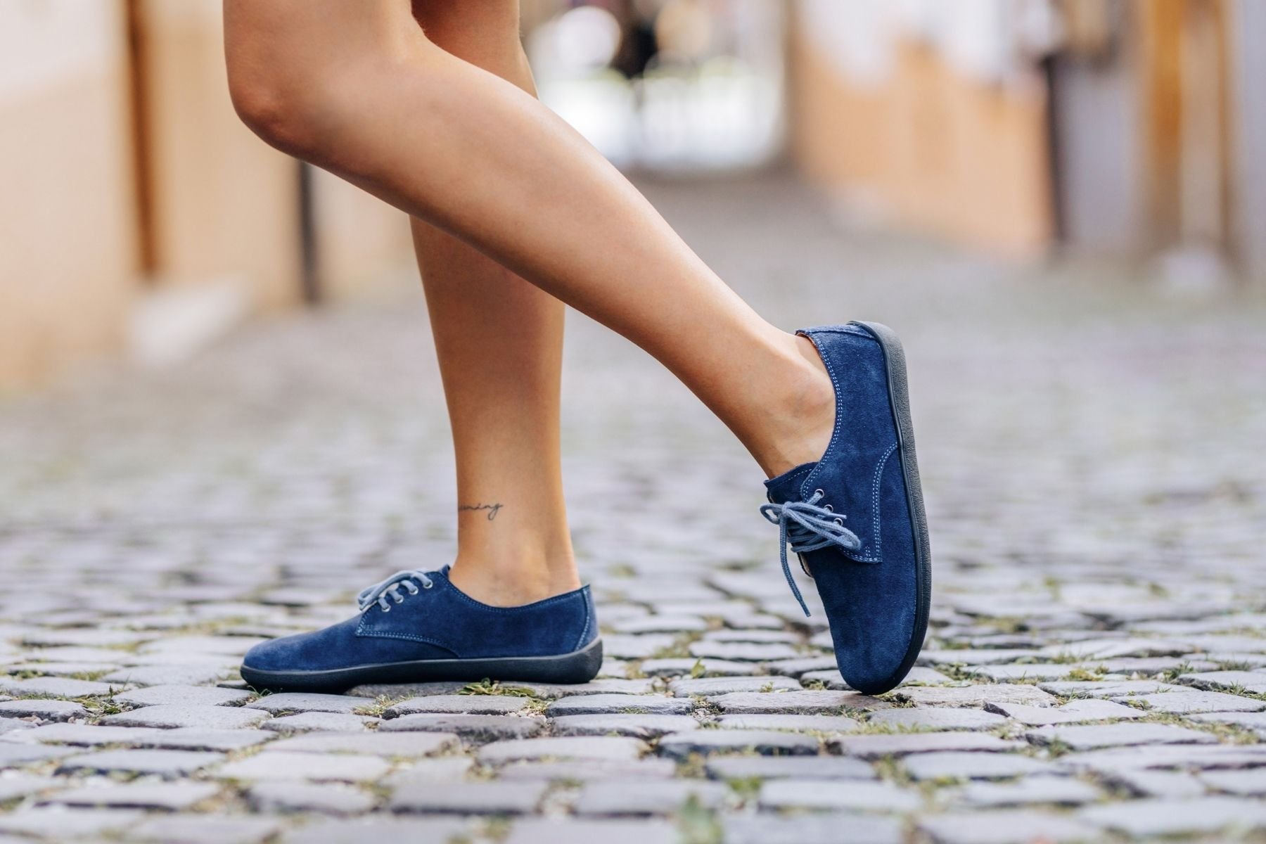 Zapatos barefoot para mujeres de tobillo / zapatos altos