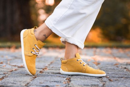 Barefoot Be Lenka Icon - Mustard & White