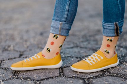 Barefoot zapatillas Be Lenka Prime - Mustard