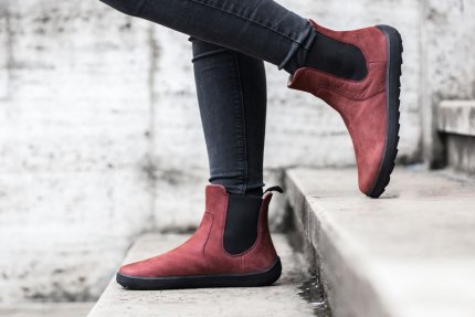 Barefoot Boots Be Lenka Entice - Burgundy