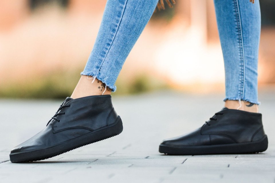 Barefoot chaussures Be Lenka Glide - All Black