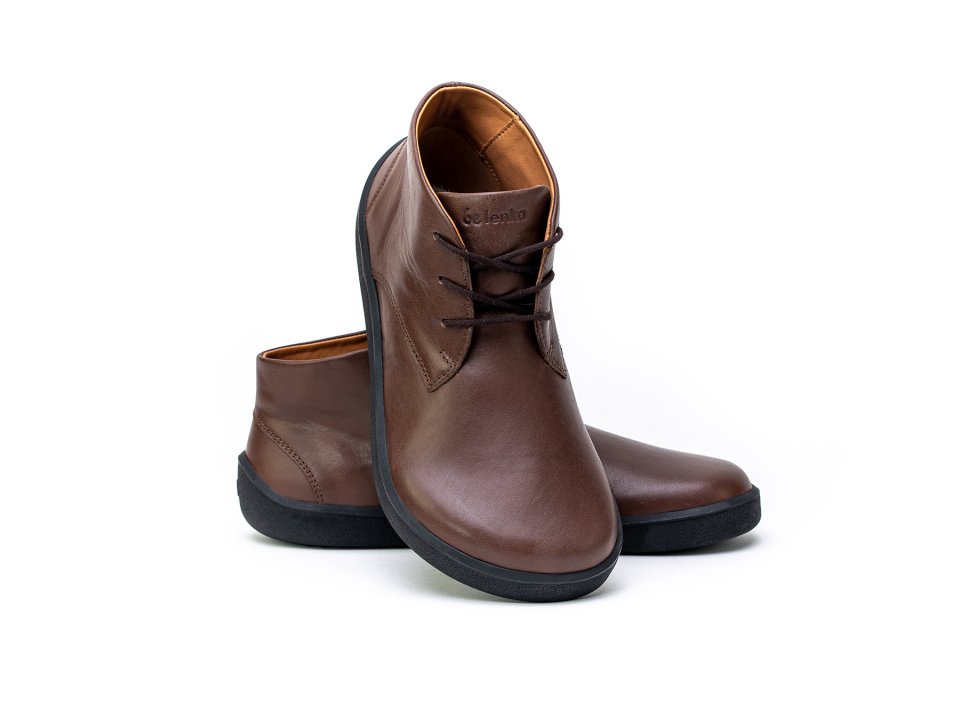 Barefoot chaussures Be Lenka Glide - Dark Brown