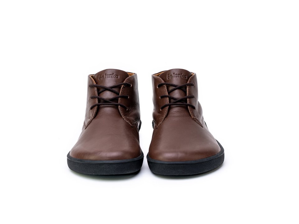 Barefoot topánky Be Lenka Glide - Dark Brown