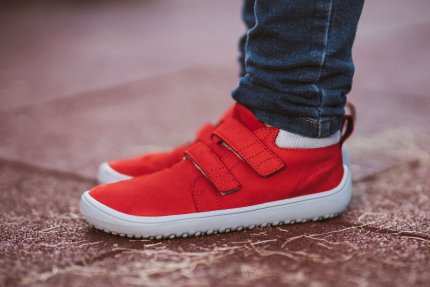 Dziecięce buty barefoot Play - Red
