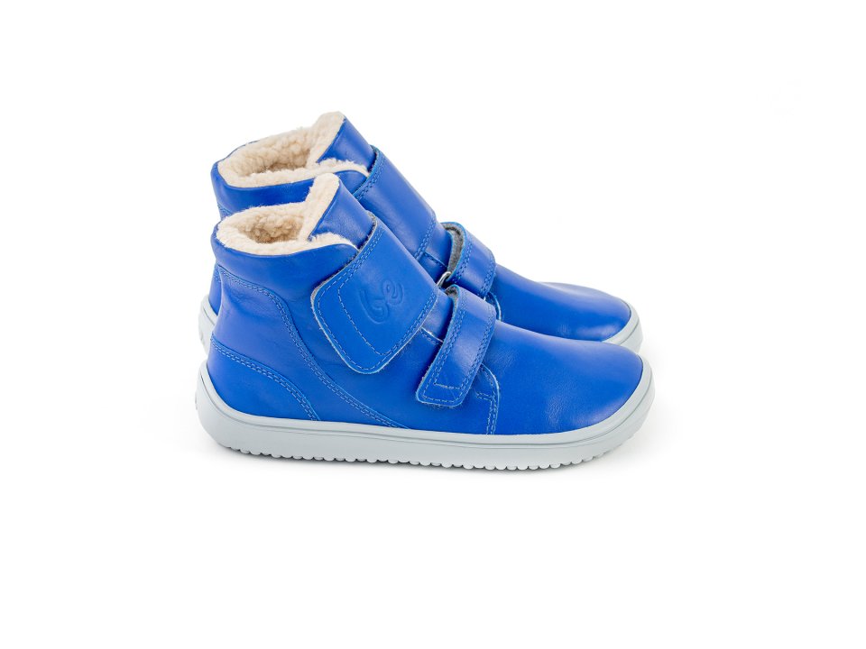 Chaussures l'hiver enfants barefoot Be Lenka Panda - Blue