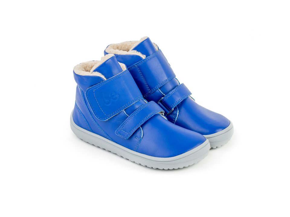Zapatos de invierno para niño barefoot Be Lenka Panda - Blue