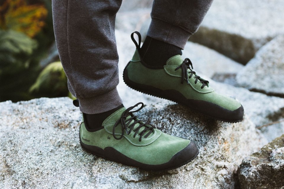 Barefoot chaussures Be Lenka Trailwalker - Olive Green
