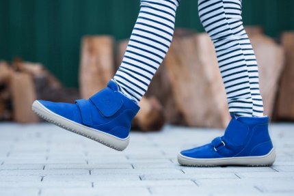 Barefoot bambini scarpe invernali Be Lenka Panda - Blue