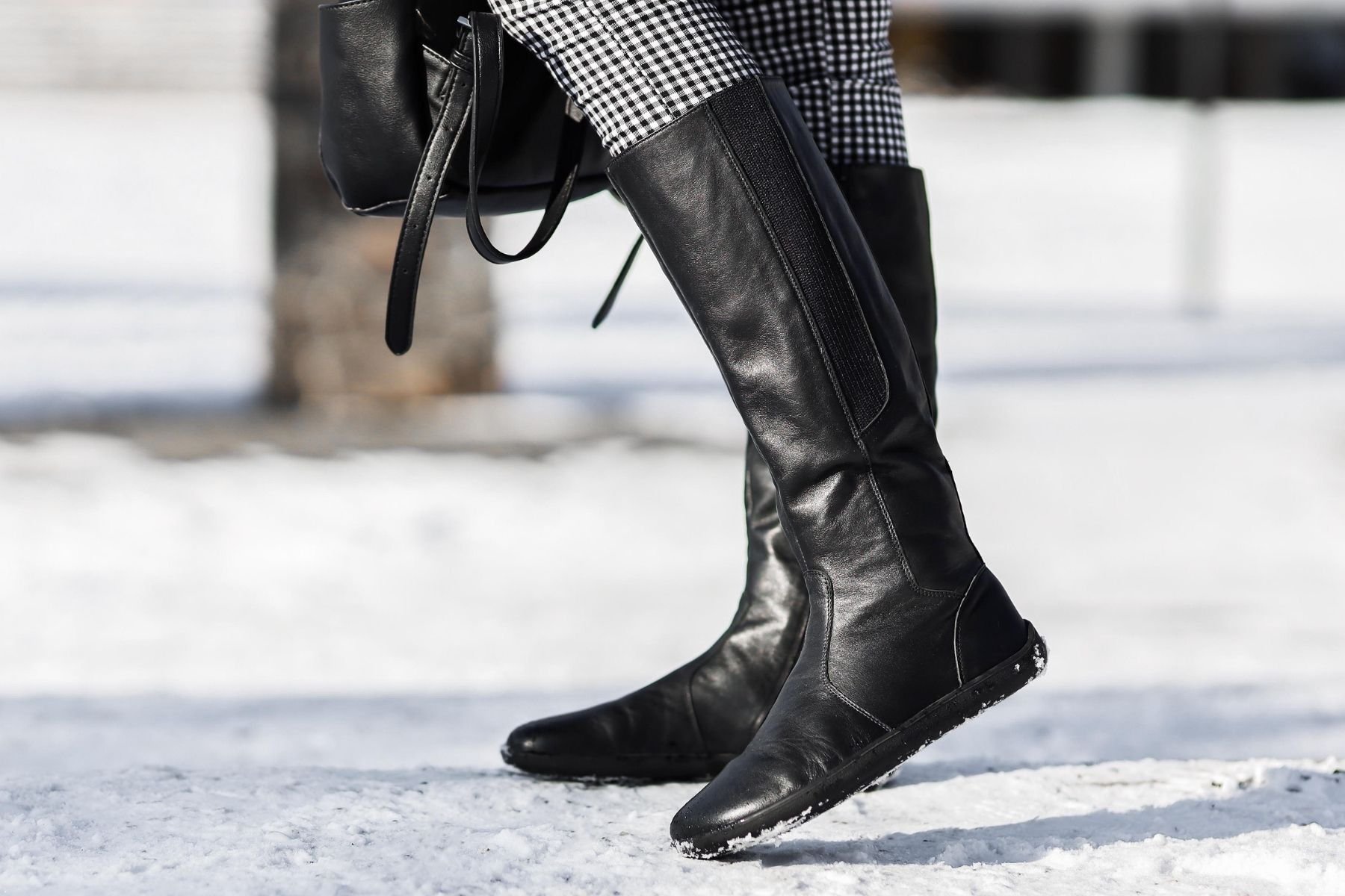 Waarschuwing Luipaard Buitensporig Barefoot long boots – Be Lenka Sierra - Black | Be Lenka