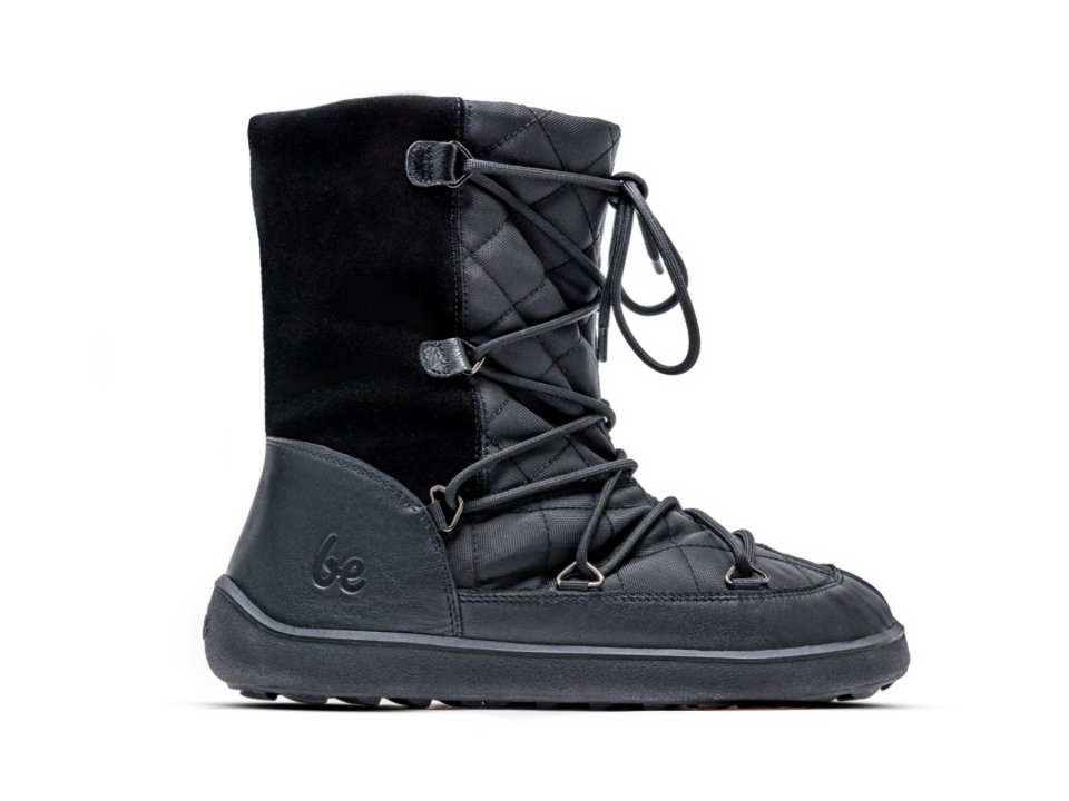 Barefoot scarpe invernali Be Lenka Snowfox Woman - All Black