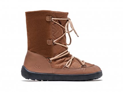 Winter Barefoot Boots Be Lenka Snowfox (Women) - Dark Brown