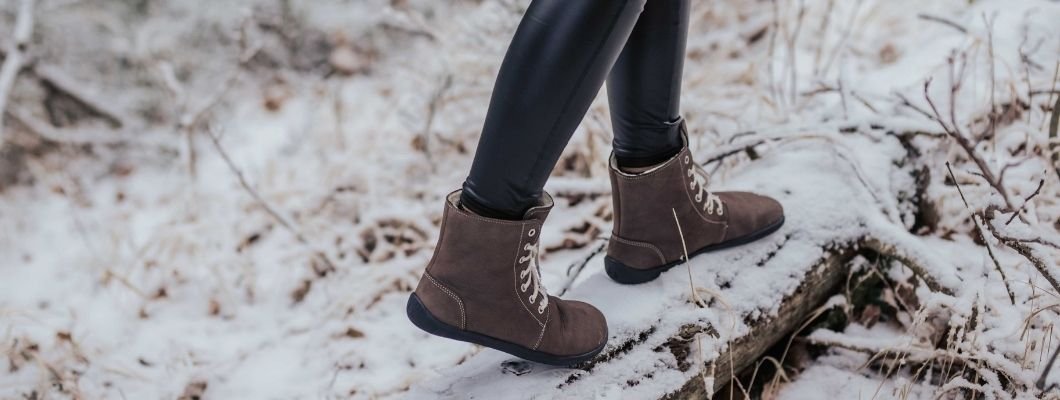 Barefoot topánky do prechodného obdobia a zimy