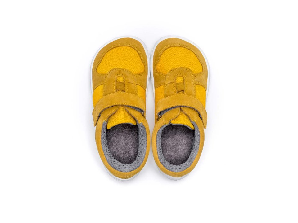 Dziecięce trampki barefoot Joy - Yellow