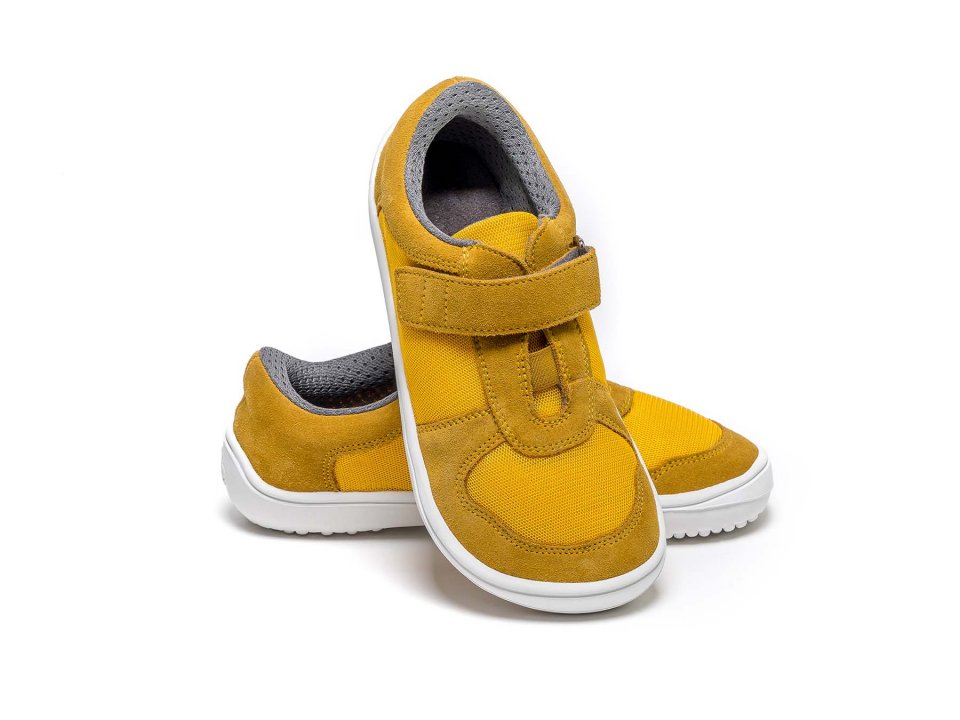 Be Lenka Kids barefoot sneakers - Joy - Yellow