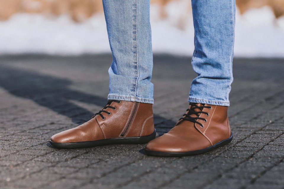 Barefoot shoes - Be Lenka Nord - Caramel