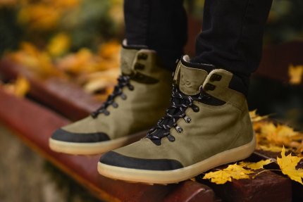 Barefoot scarpe invernali Be Lenka Ranger - Army Green