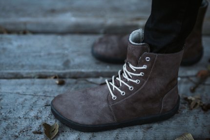 Zimné barefoot topánky Be Lenka Winter 2.0 - Chocolate
