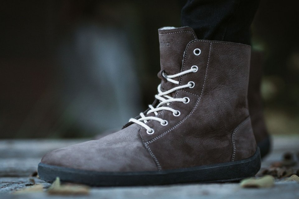 Barefoot scarpe invernali Be Lenka Winter 2.0 - Chocolate