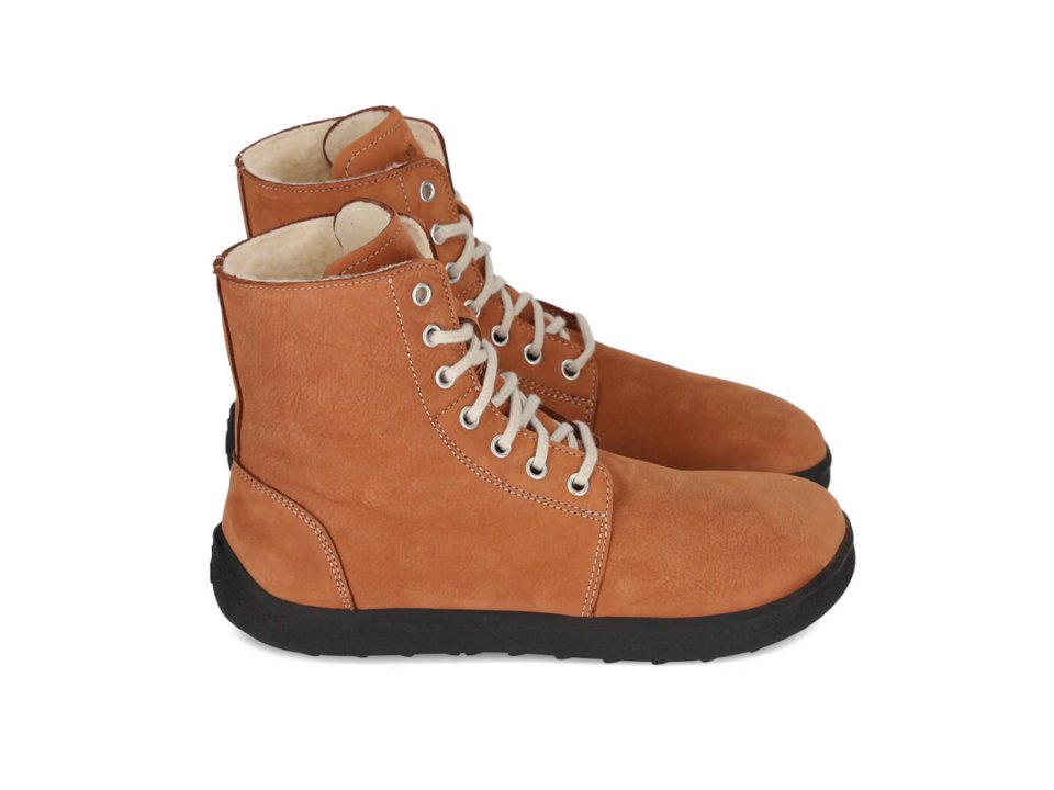 Chaussures Barefoot d'hiver Be Lenka Winter 2.0 - Cognac