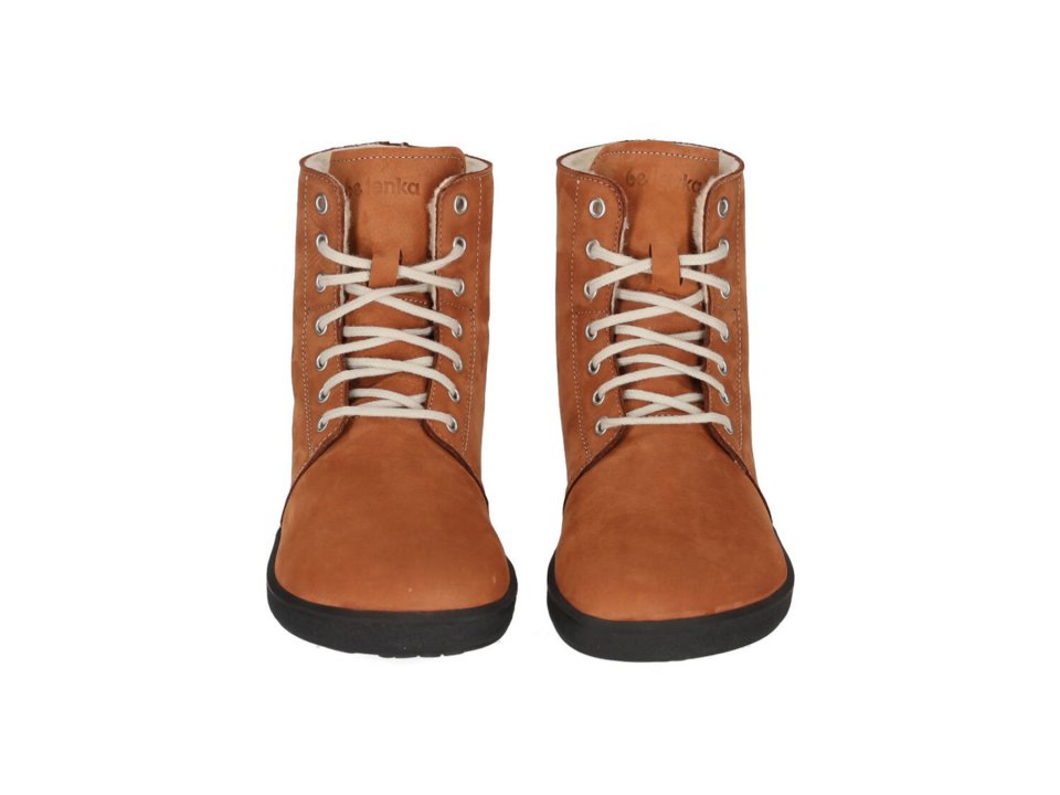 Chaussures Barefoot d'hiver Be Lenka Winter 2.0 - Cognac